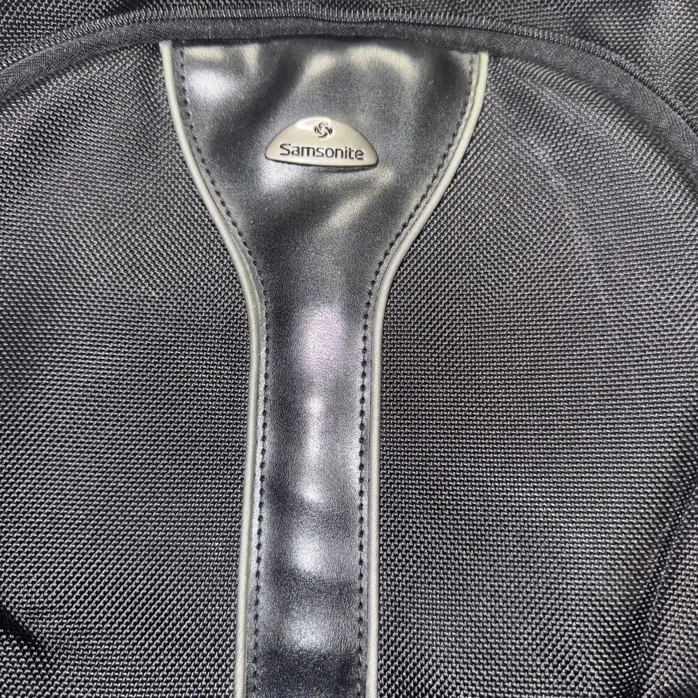 Samsonite Black Backpack Laptop Padded Travel 19x14